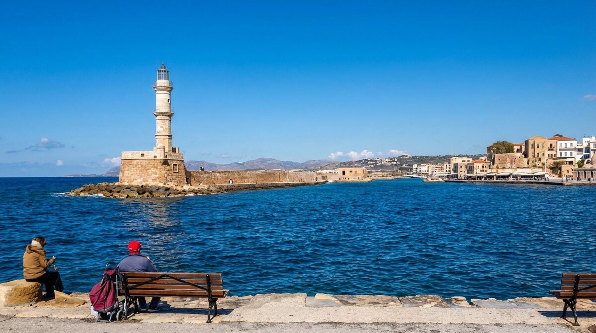 Phare du vieux port de Chania